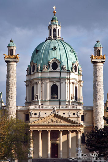 The Karlskirche in Vienna