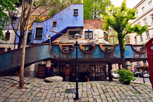 Vienna Hundertwasser house 