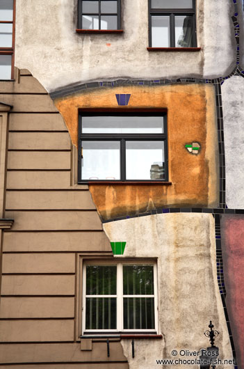 Vienna Hundertwasser house 