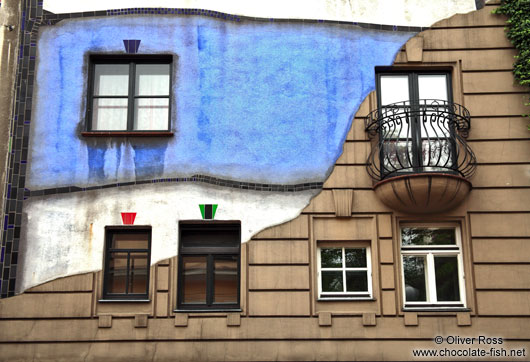 Vienna Hundertwasser house 