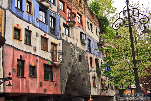 Vienna Hundertwasser house 