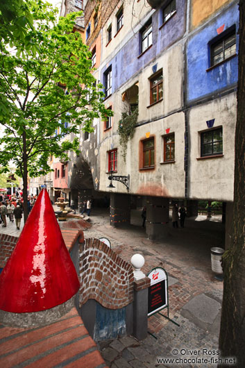 Vienna Hundertwasser house 