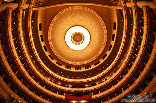 Inside the Vienna State Opera