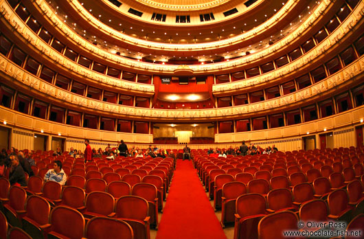 Inside the Vienna State Opera