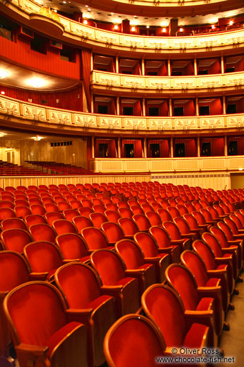 Inside the Vienna State Opera