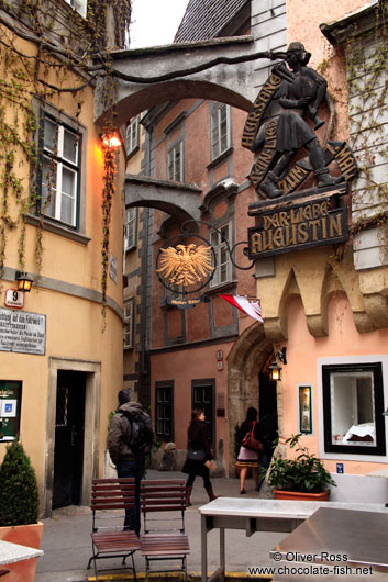 Alley in Vienna´s old town 