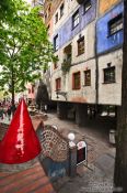 Travel photography:Vienna Hundertwasser house , Austria