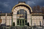 Travel photography:Vienna Karlsplatz pavilion , Austria