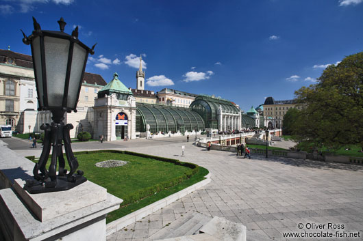 The Palm and Butterfly house in Vienna´s Burggarten