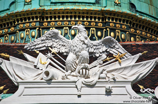 Vienna Hofburg imperial eagle