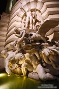 Travel photography:The Macht zur See fountain near the Hofburg, Austria