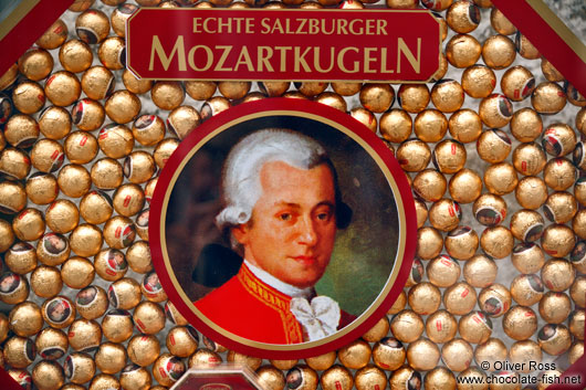 Vienna Mozartkugeln (Mozart ball)