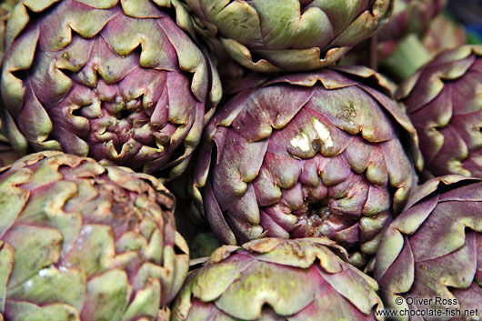 Artichokes at the Vienna Naschmarkt