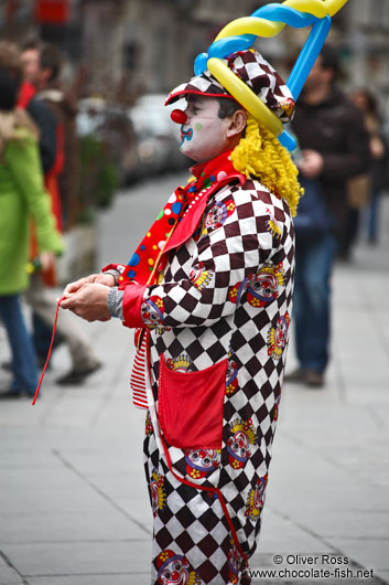 Vienna Street clown 
