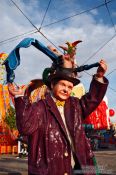 Travel photography:Figure at Vienna´s Prater fun fair, Austria