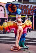 Travel photography:Figure at Vienna´s Prater fun fair, Austria