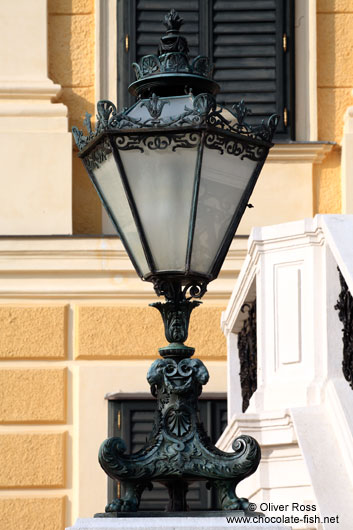Schönbrunn palace lamp 