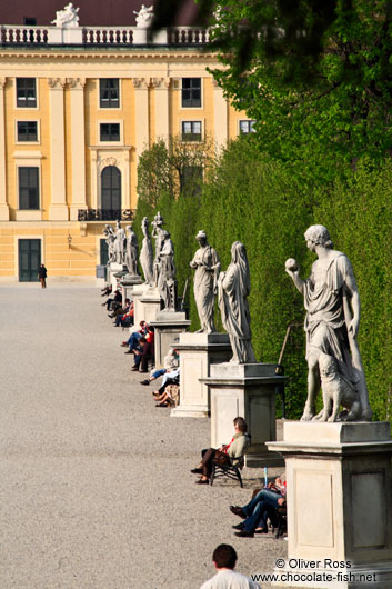 Schönbrunn palace park