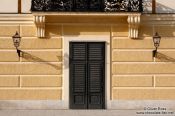 Travel photography:Schönbrunn palace facade detail, Austria