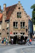 Travel photography:Bruges house, Belgium