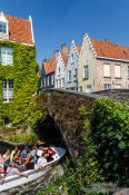 Travel photography:Bridge in Bruges, Belgium