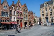 Travel photography:Houses in Bruges, Belgium