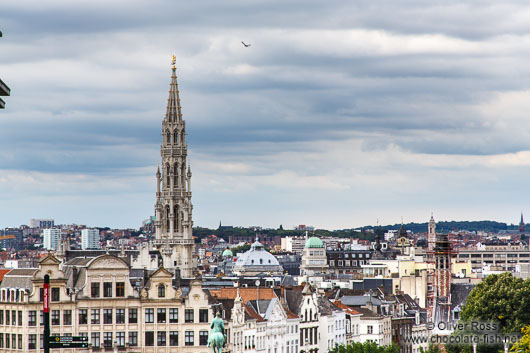 View of Brussels cathedral