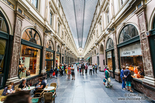 Saint Hubertus gallery in Brussels