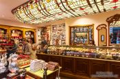 Travel photography:Chocolatier in the Saint Hubertus gallery in Brussels, Belgium