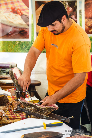 Vondor at the Kuider food market in Ghent