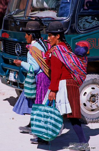 Two women in Potosi