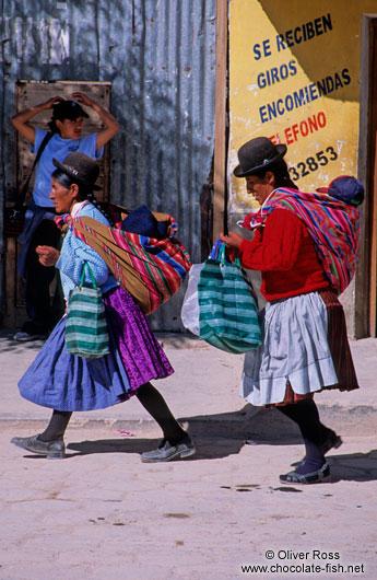 Two women in Potosi