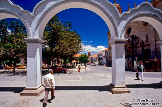View of Potosi town square