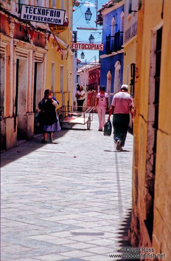 Potosi street scene
