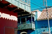 Travel photography:Potosi houses, Bolivia