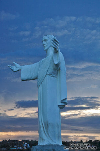 The Christ statue at Ilhéus