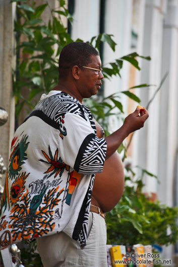 Man in Salvador de Bahia