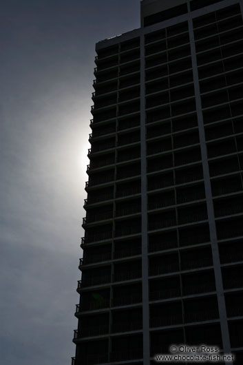 Hotel tower in Salvador de Bahia