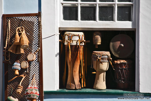 Musical instruments in Salvador de Bahia