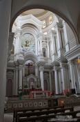 Travel photography:Inside the Catedral de São Sebastião in Ilheus, Brazil
