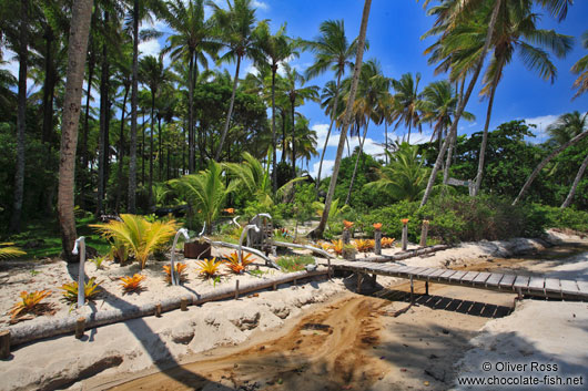 Beach pousada on Boipeba Island