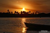 Travel photography:Boipeba Island sunset , Brazil