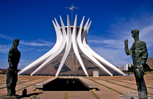 The Catedral Metropolitana in Brasilia