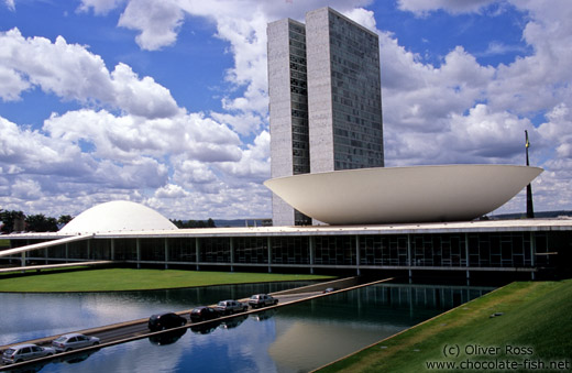 Parliament buildings in Brasilia