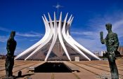 Travel photography:The Catedral Metropolitana in Brasilia, Brazil