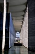 Travel photography:Part of the Itamarati palace (the Ministry of Foreign Affairs building) in Brasilia, by architect Oscar Niemeyer, Brazil