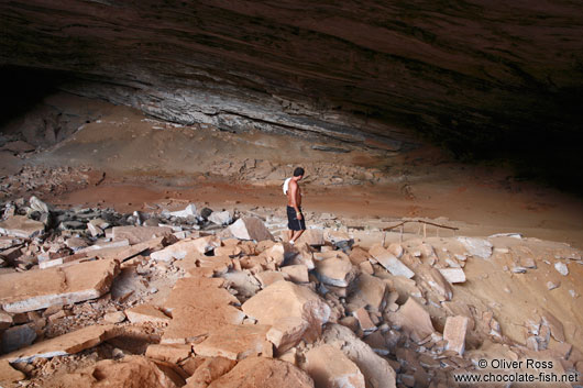 Entrance to the Gruta da Lapa Doce near Lençóis