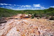 Travel photography:Riverbed near Lençóis, Brazil