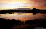 Travel photography:Sunset in the Pantanal, Brazil