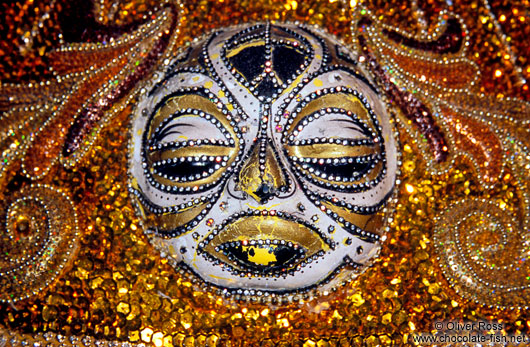 Carnival costume detail